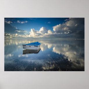 Radbåt vid Vatten Poster