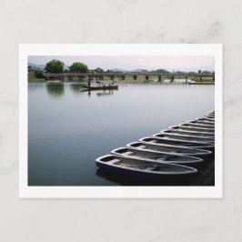 Radbåtar: Arashiyama, vykort enligt Kyoto