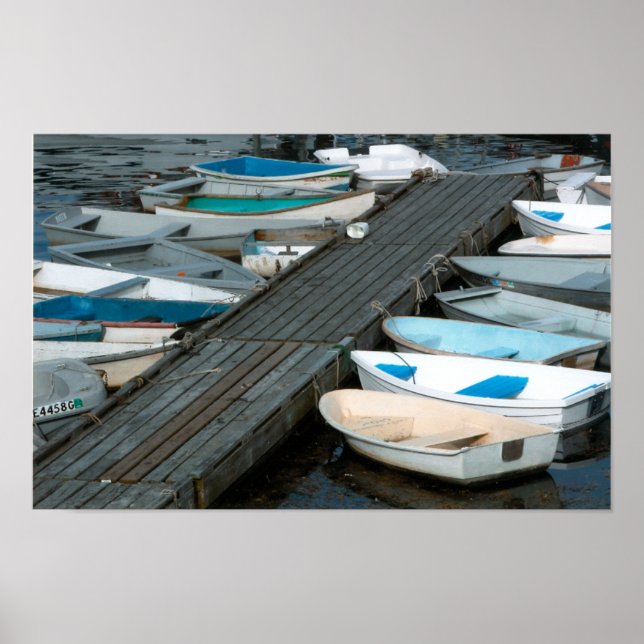 Radbåtar vid dockning poster (Framsidan)