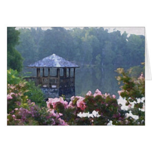 Radbourne sjöGazebo Hälsningskort