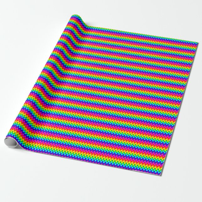 Radbrytningsruta Papper radbrytning Presentpapper (Utrullad)