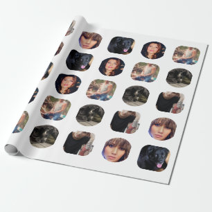 Radbyte för fotogåva presentpapper