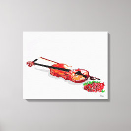 Radbyte/mjuk musik canvastryck