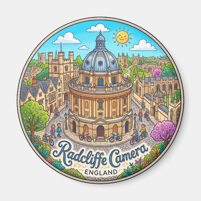 Radcliffe Camera England Magnet (Framsidan)