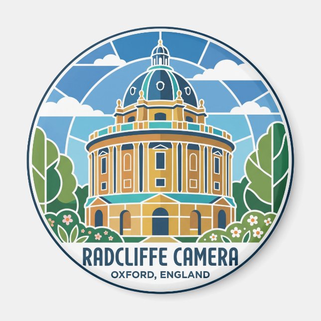 Radcliffe Camera England Magnet (Framsidan)