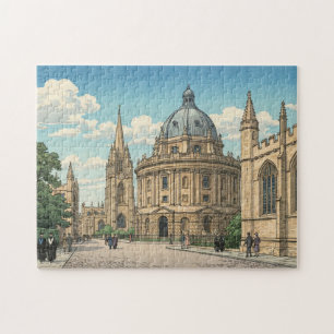 Radcliffe Camera vid Oxfords universitet Pussel
