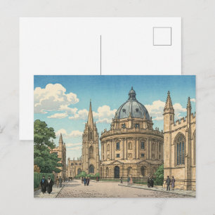 Radcliffe Camera vid Oxfords universitet Vykort