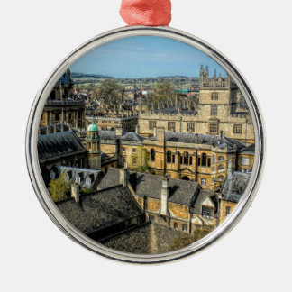 Radcliffe kamera och Bodleian bibliotek Oxford Julgransprydnad Metall