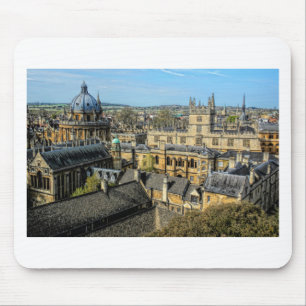 Radcliffe kamera och Bodleian bibliotek Oxford Musmatta