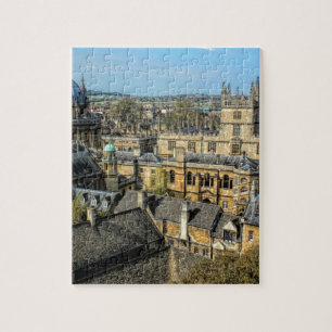 Radcliffe kamera och Bodleian bibliotek Oxford Pussel