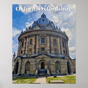 Radcliffe Reverie - Oxford's Iconic Dome Poster