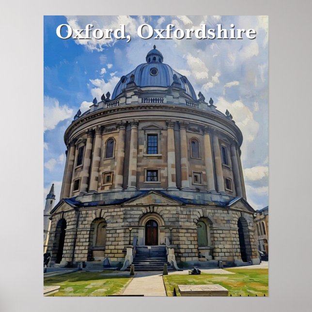 Radcliffe Reverie - Oxford's Iconic Dome Poster (Framsidan)