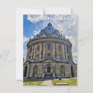 Radcliffe Reverie - Oxford's Iconic Dome Vykort
