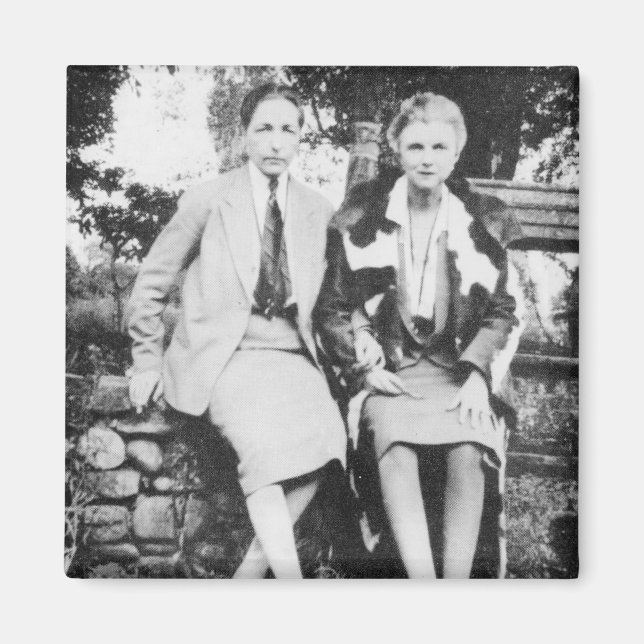 Radclyffe Hall och Una Vincenzo Magnet (Framsidan)