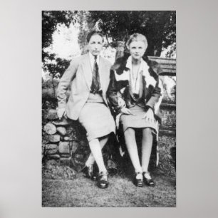 Radclyffe Hall och Una Vincenzo Poster