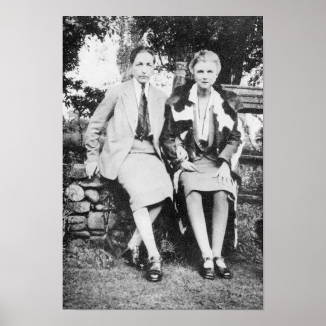 Radclyffe Hall och Una Vincenzo Poster (Framsidan)