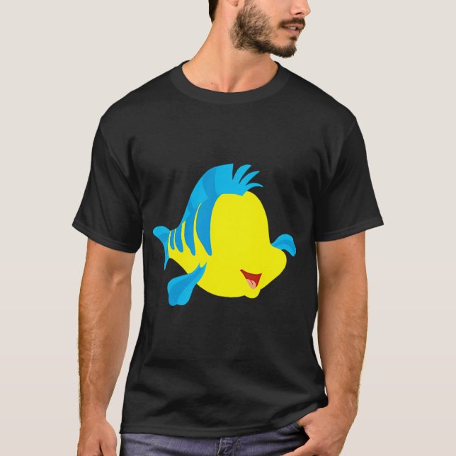 rädd fisken t shirt (Framsida)