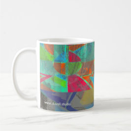 rädda abstrakt kaffekopp