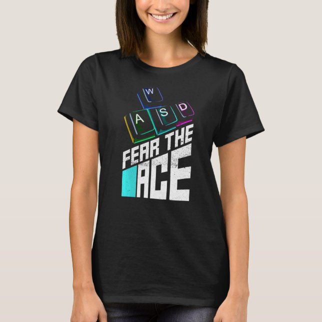 Rädda Ace för en datorspelare T Shirt (Framsida)