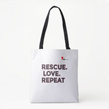 Rädda. Älska. Upprepa. | Pet lovers minimalistiska
