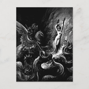 Rädda Angelica-vykort Vykort