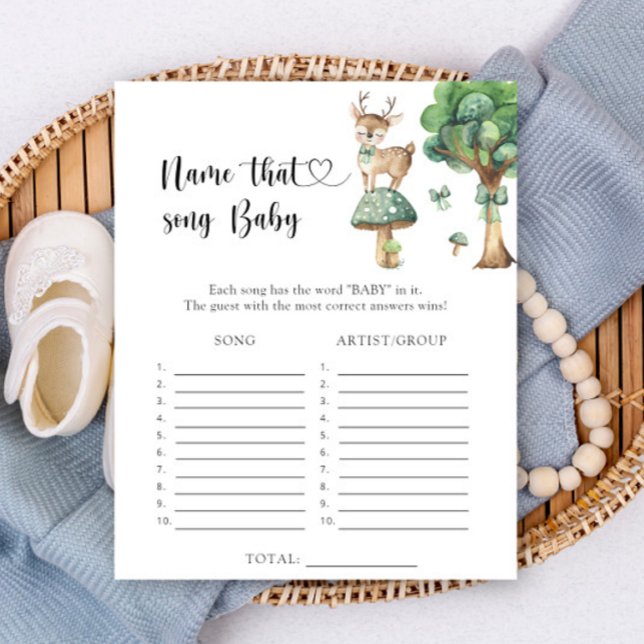 Rädda baby shower - Namnge den där babysången (Skapare uppladdad)