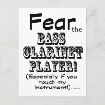 Rädda Bass Clarinet Player