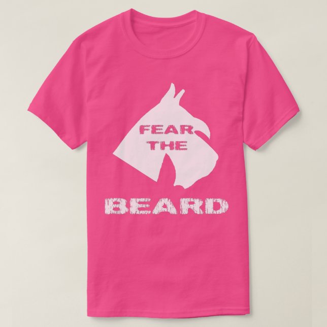 Rädda Beard Schnauzer T Shirt (Design framsida)