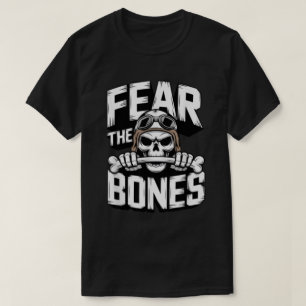 Rädda benens skullvadron t shirt