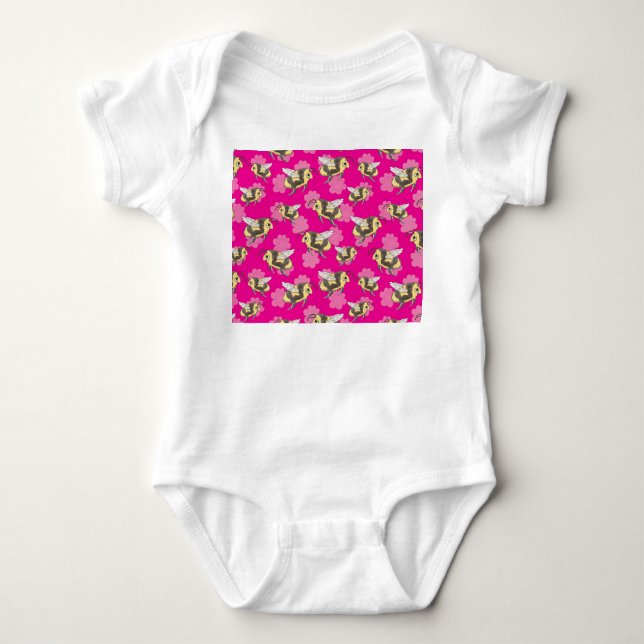 Rädda bin baby body t shirt (Framsida)