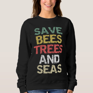 Rädda bin, träden och haven, klimatförändring, mil t shirt