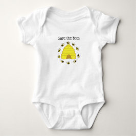 Rädda Bina Baby Flicka Ettdelat Barnkläder T Shirt