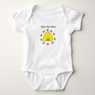 Rädda Bina Baby Flicka Ettdelat Barnkläder T Shirt