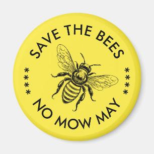 Rädda bina ingen klippa maj pollinatörer skydd magnet