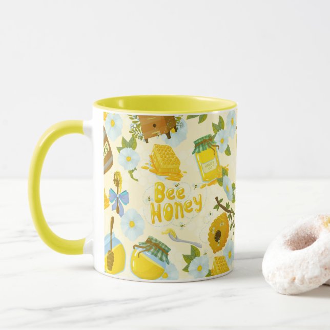 Rädda Bina Inspirerande Bihonungsälskare Present  Mugg (Med munk)