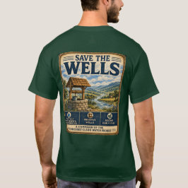 Rädda Brunnarna💧Tennessee Clean Water Project T Shirt