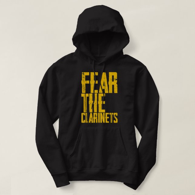 Rädda Clarinets-2 Hoodie (Design framsida)