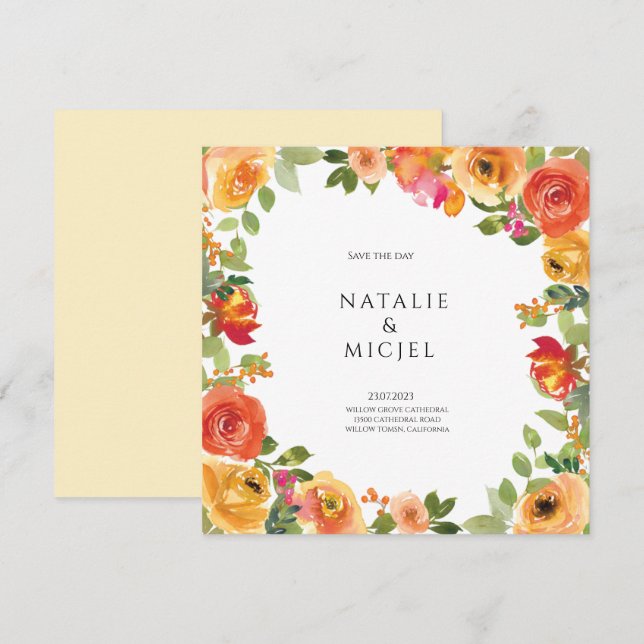 Rädda dagen-kort tack kort (Fram/baksida)