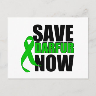 Rädda Darfur Nu Vykort