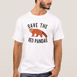 Rädda De Röda Pandas T Shirt
