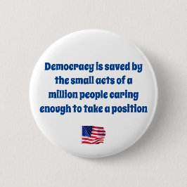 Rädda demokratin knapp