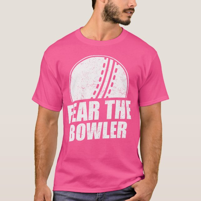 Rädda den Bowlareare cricket T Shirt (Framsida)