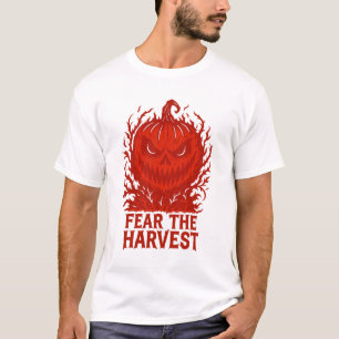 Rädda den demoniska pumpkin-skräcken från skörden t shirt