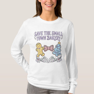 Rädda den lilla stadens bageri Elegant Pastell PNG T Shirt