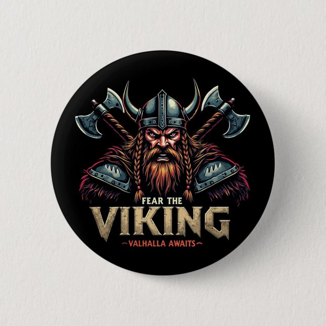Rädda den nordliga kristen Valhalla Awaits Knapp (Framsida)