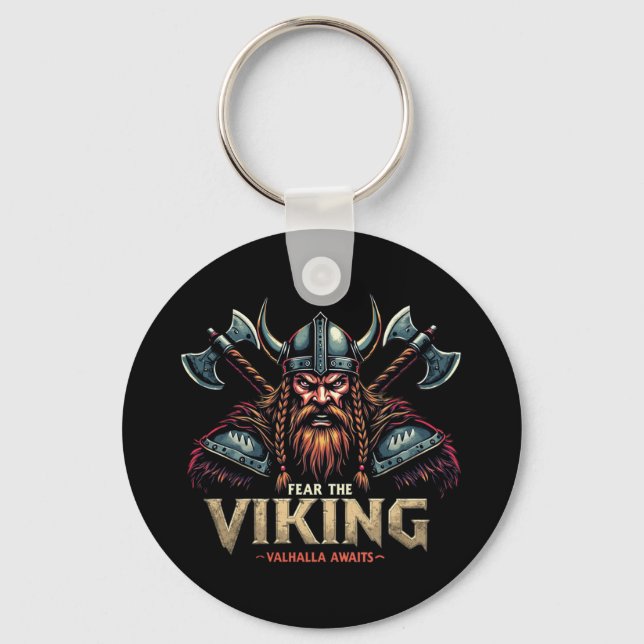 Rädda den nordliga kristen Valhalla Awaits Nyckelring (Framsida)