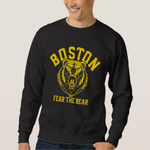 Rädda dig för Boston Bruin Lång Ärmad Tröja