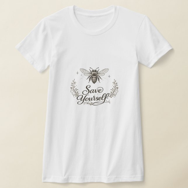 RÄDDA DIG SJÄLV T SHIRT (Laydown)
