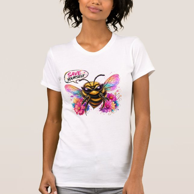 RÄDDA DIG SJÄLV T SHIRT (Framsida)