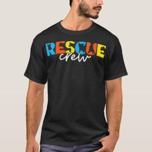 Rädda djuren Crew Shirt Hundälskares Adoption Pet T
